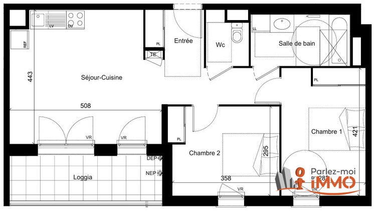 Ma-Cabane - Vente Appartement Givors, 59 m²