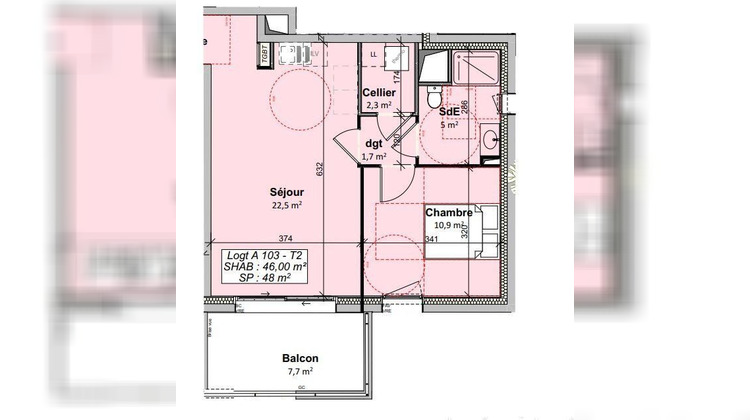 Ma-Cabane - Vente Appartement Givrand, 46 m²
