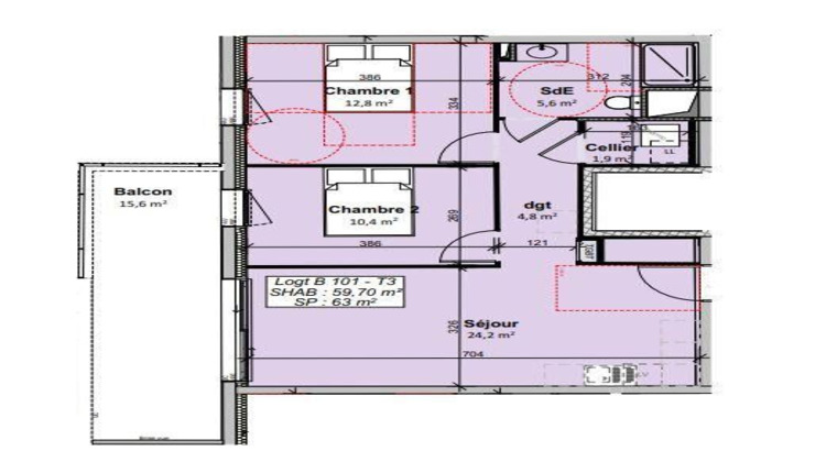 Ma-Cabane - Vente Appartement Givrand, 60 m²