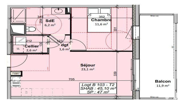 Ma-Cabane - Vente Appartement Givrand, 45 m²