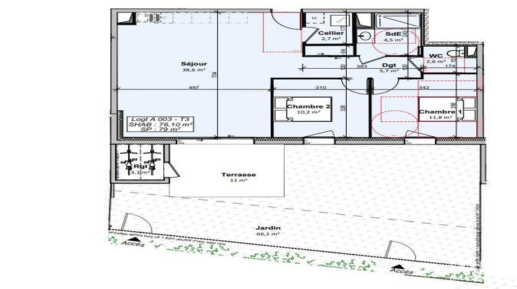 Ma-Cabane - Vente Appartement Givrand, 76 m²