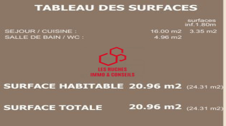 Ma-Cabane - Vente Appartement Gonesse, 20 m²