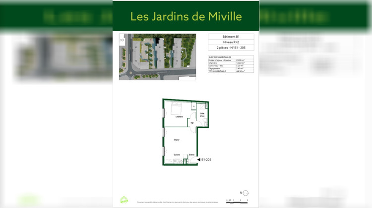 Ma-Cabane - Vente Appartement GONESSE, 44 m²