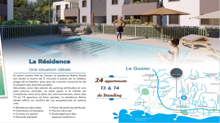 Ma-Cabane - Vente Appartement Gosier, 60 m²