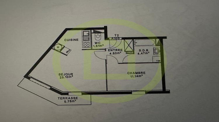 Ma-Cabane - Vente Appartement GOURNAY EN BRAY, 47 m²