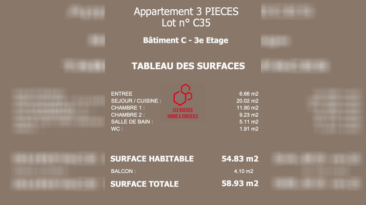 Ma-Cabane - Vente Appartement Goussainville, 54 m²