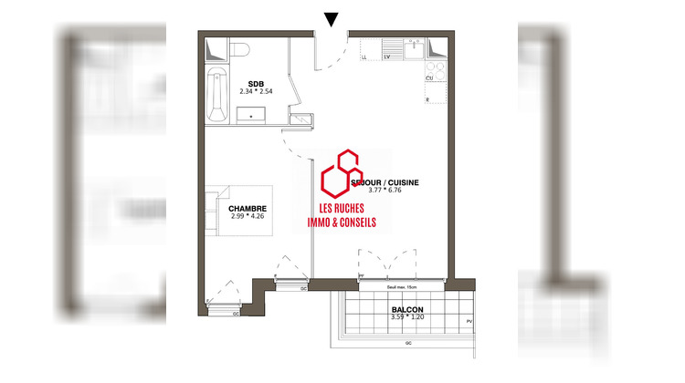 Ma-Cabane - Vente Appartement Goussainville, 45 m²