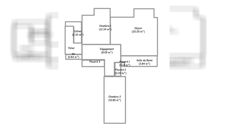 Ma-Cabane - Vente Appartement Gouville-sur-Mer, 67 m²