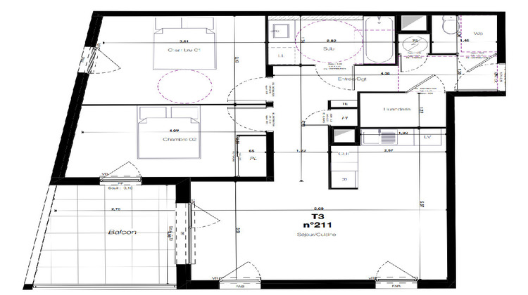 Ma-Cabane - Vente Appartement GRABELS, 67 m²