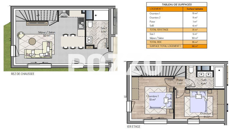 Ma-Cabane - Vente Appartement GRANVILLE, 66 m²