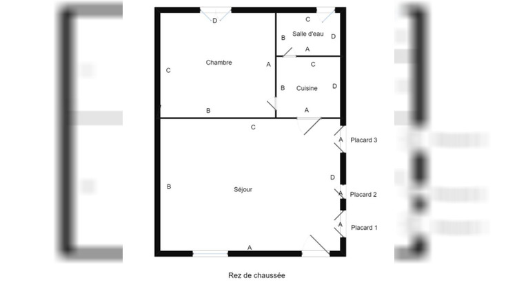 Ma-Cabane - Vente Appartement GRANVILLE, 42 m²