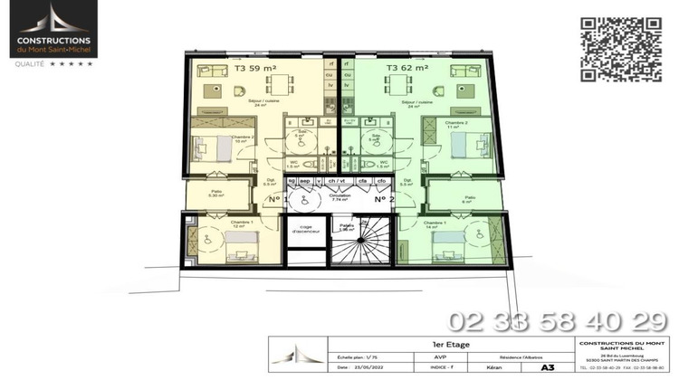 Ma-Cabane - Vente Appartement GRANVILLE, 59 m²