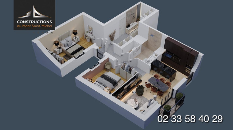 Ma-Cabane - Vente Appartement GRANVILLE, 59 m²