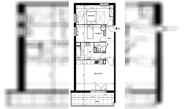 Ma-Cabane - Vente Appartement Grasse, 66 m²