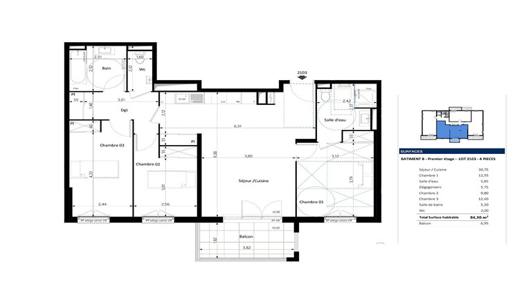 Ma-Cabane - Vente Appartement GRASSE, 85 m²