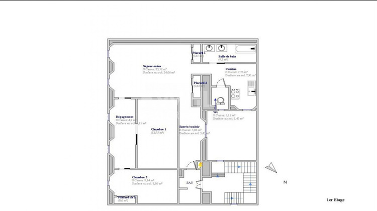 Ma-Cabane - Vente Appartement Grasse, 70 m²
