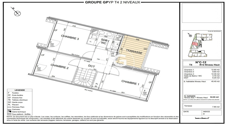 Ma-Cabane - Vente Appartement Grenoble, 94 m²