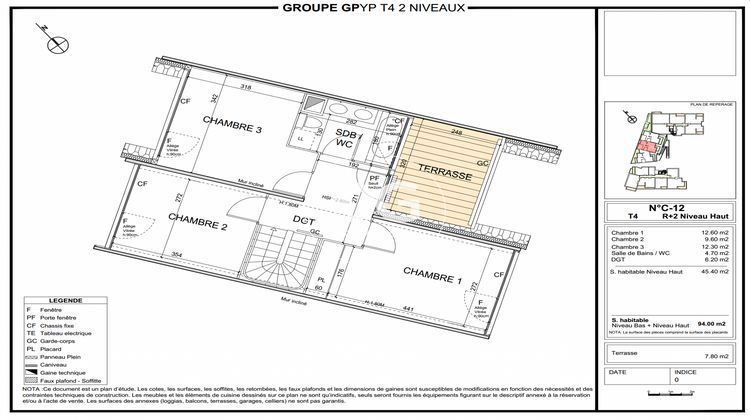 Ma-Cabane - Vente Appartement Grenoble, 94 m²