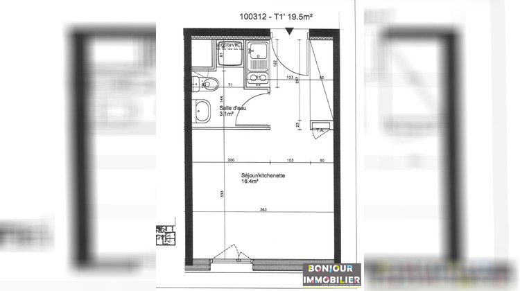 Ma-Cabane - Vente Appartement Grenoble, 19 m²