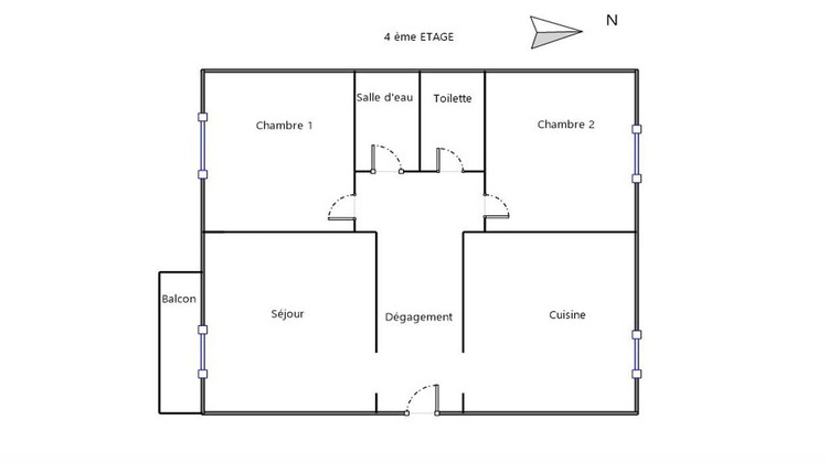 Ma-Cabane - Vente Appartement Grenoble, 53 m²