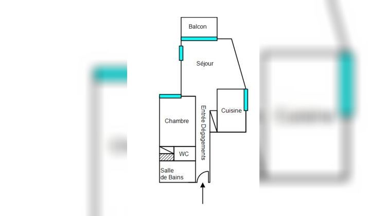 Ma-Cabane - Vente Appartement GRENOBLE, 43 m²