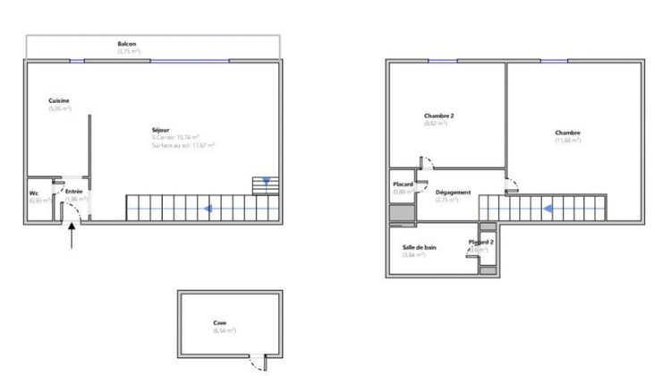 Ma-Cabane - Vente Appartement GRENOBLE, 52 m²