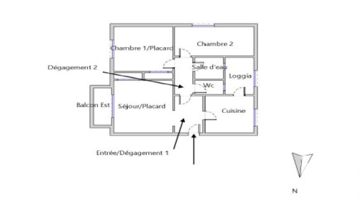 Ma-Cabane - Vente Appartement Grenoble, 58 m²