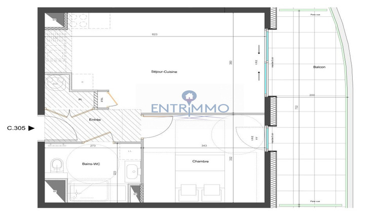 Ma-Cabane - Vente Appartement Grésy-sur-Aix, 42 m²