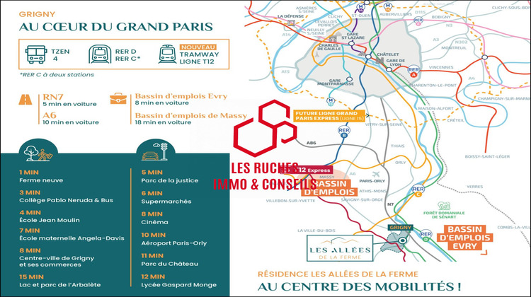 Ma-Cabane - Vente Appartement Grigny, 40 m²