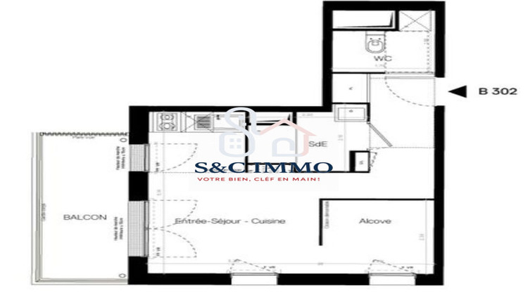 Ma-Cabane - Vente Appartement Grigny, 31 m²