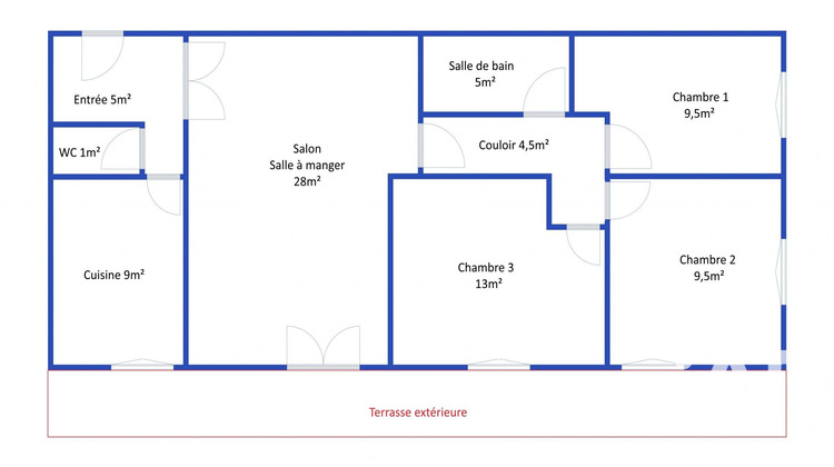 Ma-Cabane - Vente Appartement Groslay, 84 m²