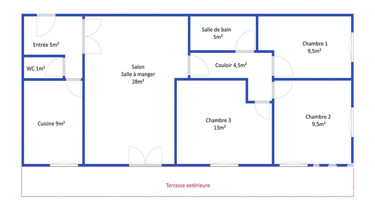 Ma-Cabane - Vente Appartement Groslay, 84 m²