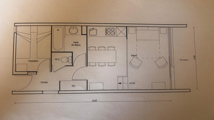 Ma-Cabane - Vente Appartement Grospierres, 34 m²