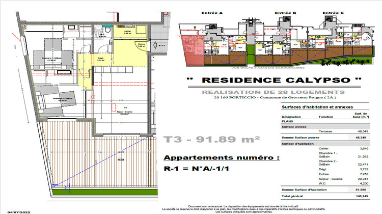 Ma-Cabane - Vente Appartement GROSSETO-PRUGNA, 91 m²