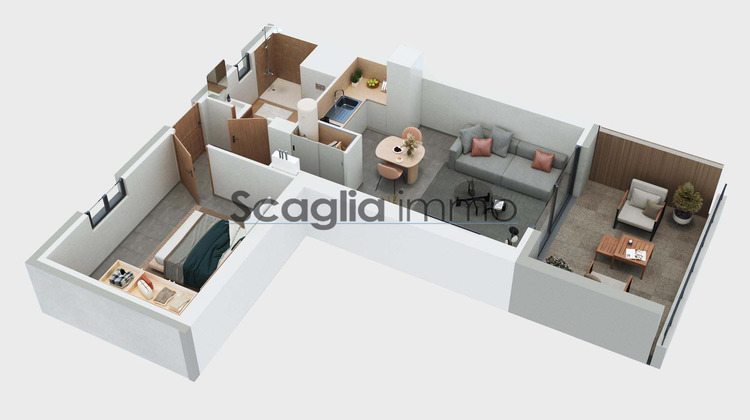 Ma-Cabane - Vente Appartement Grosseto-Prugna, 43 m²