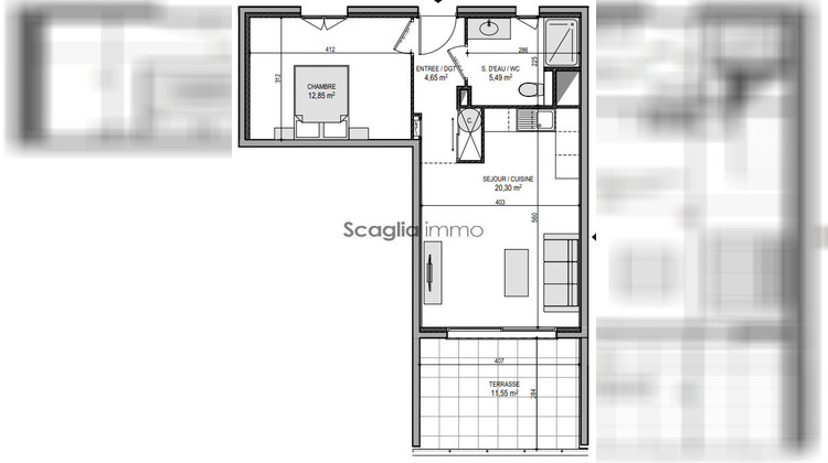 Ma-Cabane - Vente Appartement Grosseto-Prugna, 43 m²