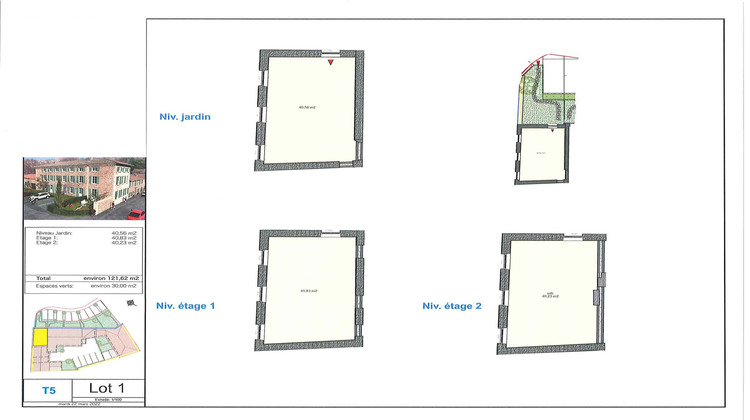 Ma-Cabane - Vente Appartement Guéreins, 122 m²