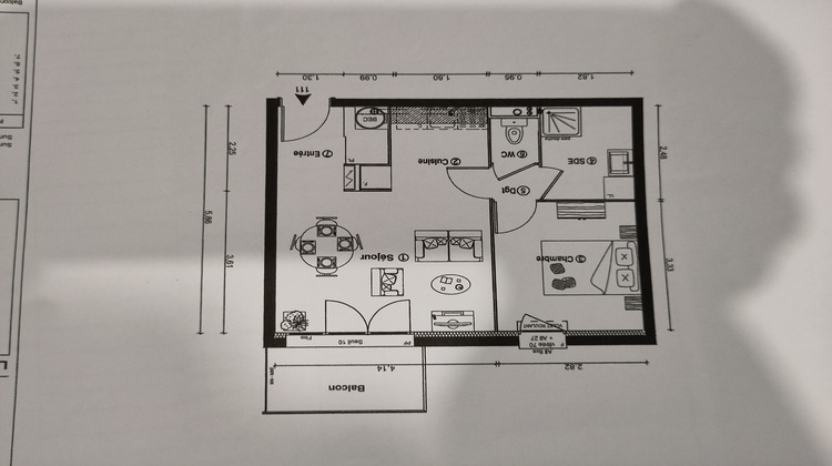 Ma-Cabane - Vente Appartement Guibeville, 39 m²