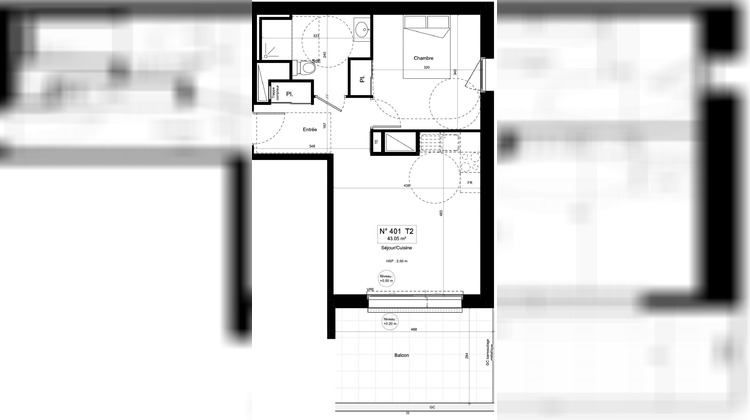 Ma-Cabane - Vente Appartement Guipavas, 43 m²
