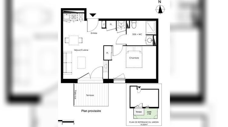 Ma-Cabane - Vente Appartement GUJAN-MESTRAS, 40 m²
