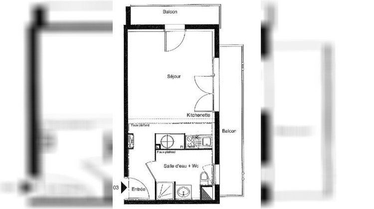 Ma-Cabane - Vente Appartement GUJAN-MESTRAS, 28 m²