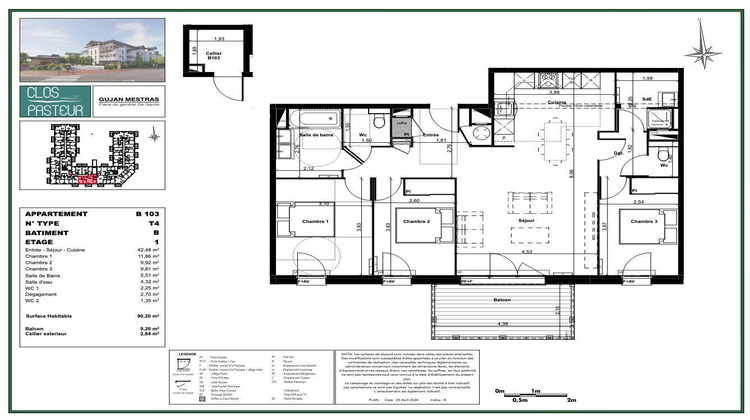 Ma-Cabane - Vente Appartement Gujan-Mestras, 90 m²