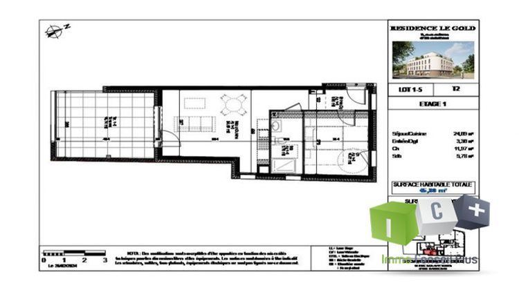 Ma-Cabane - Vente Appartement Haguenau, 46 m²