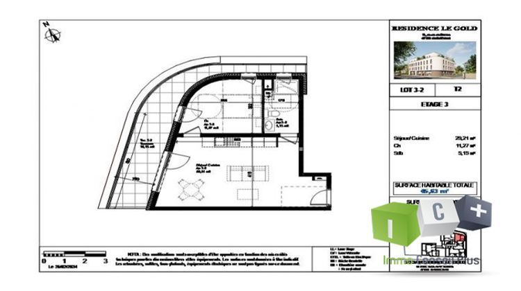 Ma-Cabane - Vente Appartement Haguenau, 46 m²