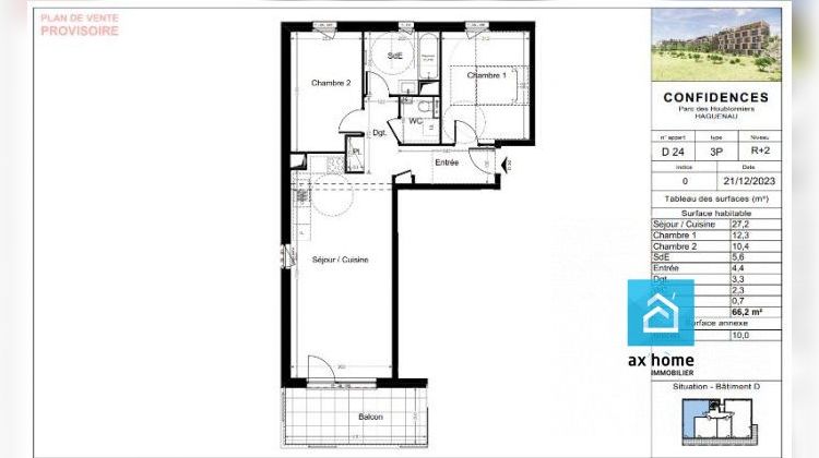 Ma-Cabane - Vente Appartement Haguenau, 66 m²