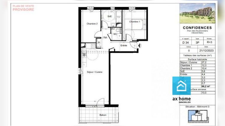 Ma-Cabane - Vente Appartement Haguenau, 66 m²