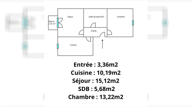 Ma-Cabane - Vente Appartement Haguenau, 48 m²