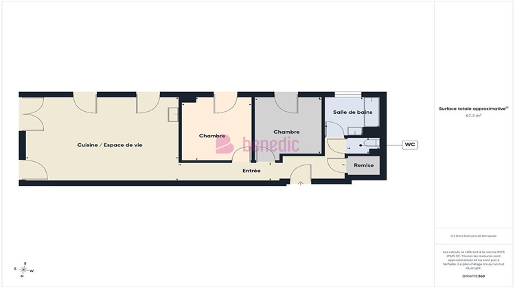 Ma-Cabane - Vente Appartement HAM-SOUS-VARSBERG, 65 m²