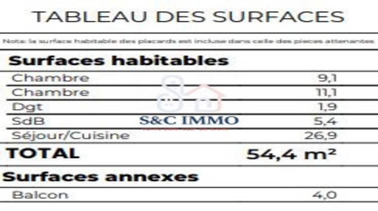 Ma-Cabane - Vente Appartement Hardricourt, 54 m²