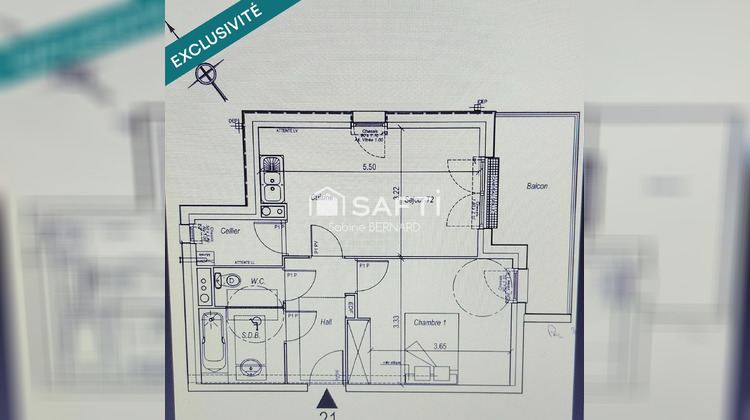 Ma-Cabane - Vente Appartement Haubourdin, 43 m²